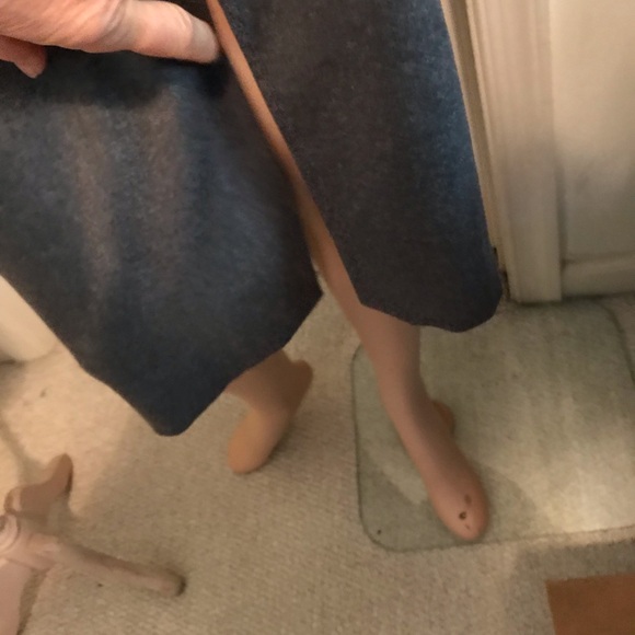 Alexander McQueen Avante garde fashion show item skirt grey size 40 $1490 - Picture 9 of 12